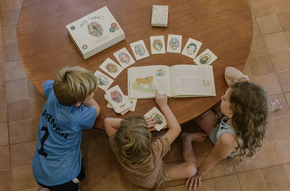 איך משחק קלפים עזר לי לדבר עם הילדים